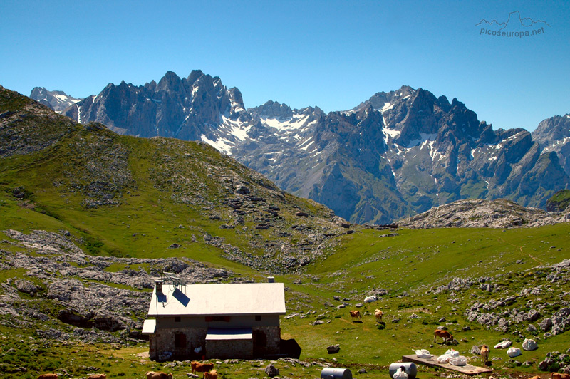 Refugio del Marques de Villaviciosa, Vega de Ario, Cornion, Picos de Europa, Parque Nacional, Asturias