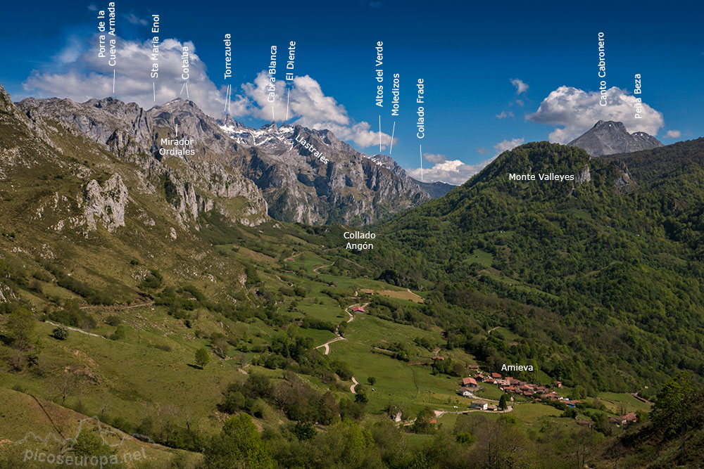 Foto: Macizo Occidental de Picos de Europa, Cornión, visto desde el Mirador de Amieva