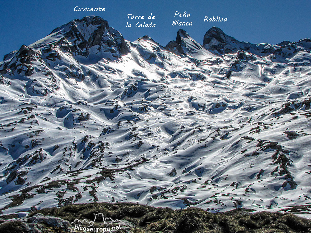 Foto: Macizo Occidental de Picos de Europa, Cornión, visto desde el Collado del Jito