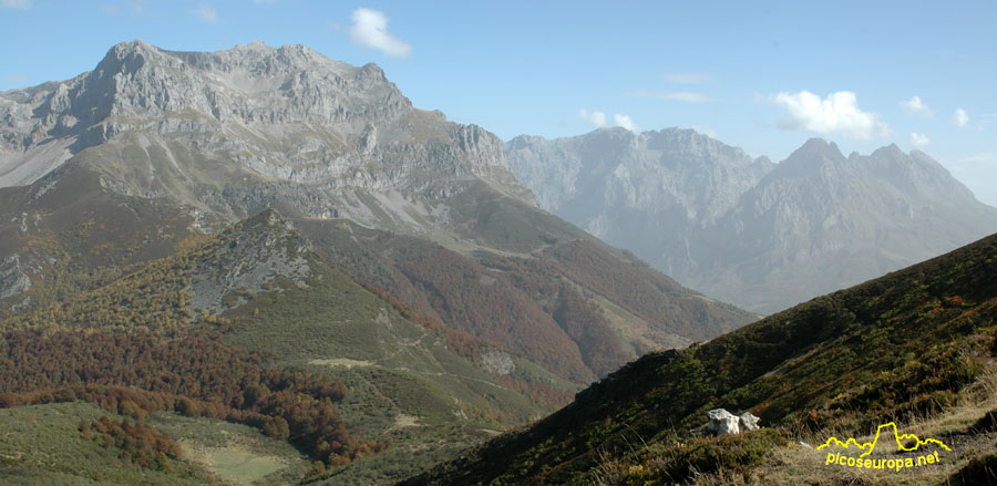 Vista desde el Collado de Dobres, Picos de Europa, León