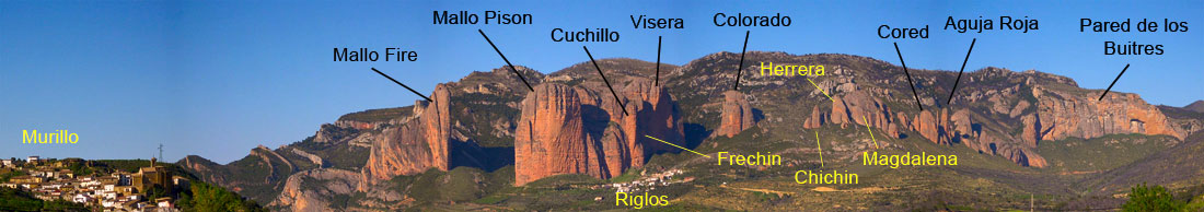 Los Mallos de Riglos, Pre Pirineos, Huesca, Aragón