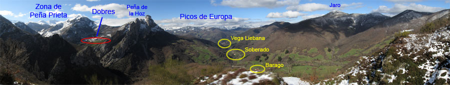 Foto: Dobres esta situado en un enclave privilegiado rodeado de bosques y cumbres, La Liebana, Cantabria, Picos de Europa