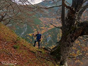 Otoño en Parque Natural de Redes, de Tarna a la Vega de Pociello, Asturias