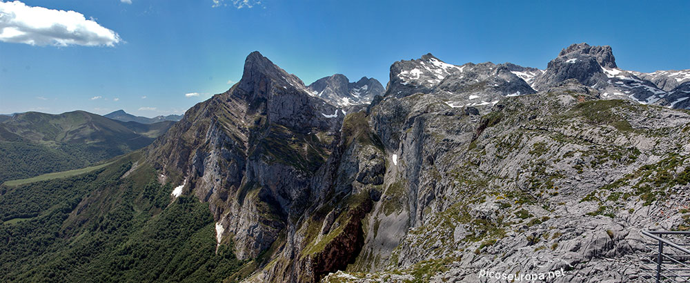 Peña Remoña desde El Cable (Estación Superior del Teleférico de Fuente Dé), Parque Nacional de Picos de Europa