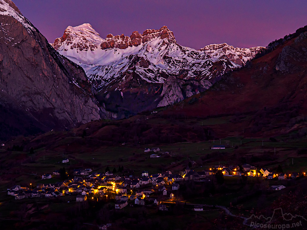 Foto: El pueblo de Lescún, Pirineos de Francia.