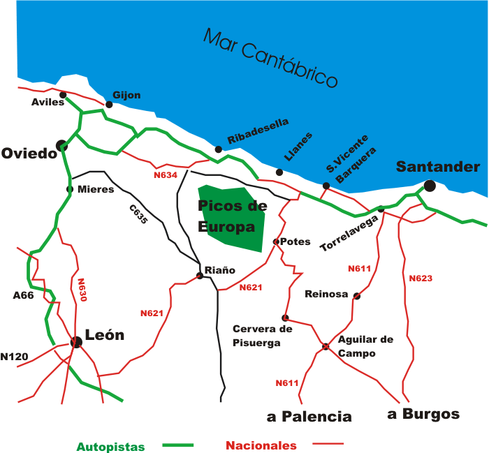 Picos De Europa Plano Imagui