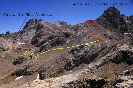 Foto: Corona del Raso, aproximación a Torre Cerredo, Parque Nacional de Picos de Europa