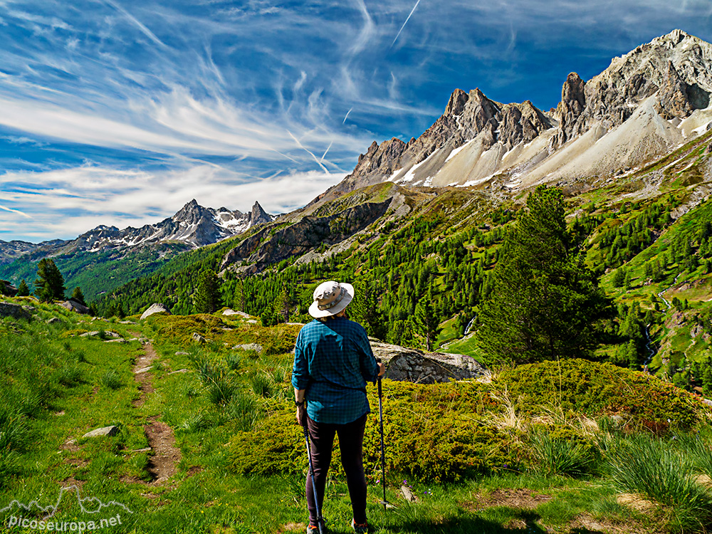 El Haute Vallée de la Clarée, Alpes, Francia.