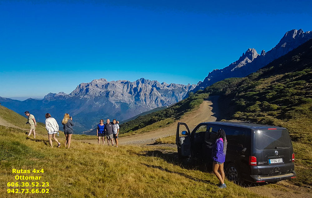 Ruta 4x4 por los Puertos de Pineda. Del Parque Nacional de Picos de Europa al Parque Natural de Fuentes Carriondas en la Montaña Palentina, Cordillera Cantábrica