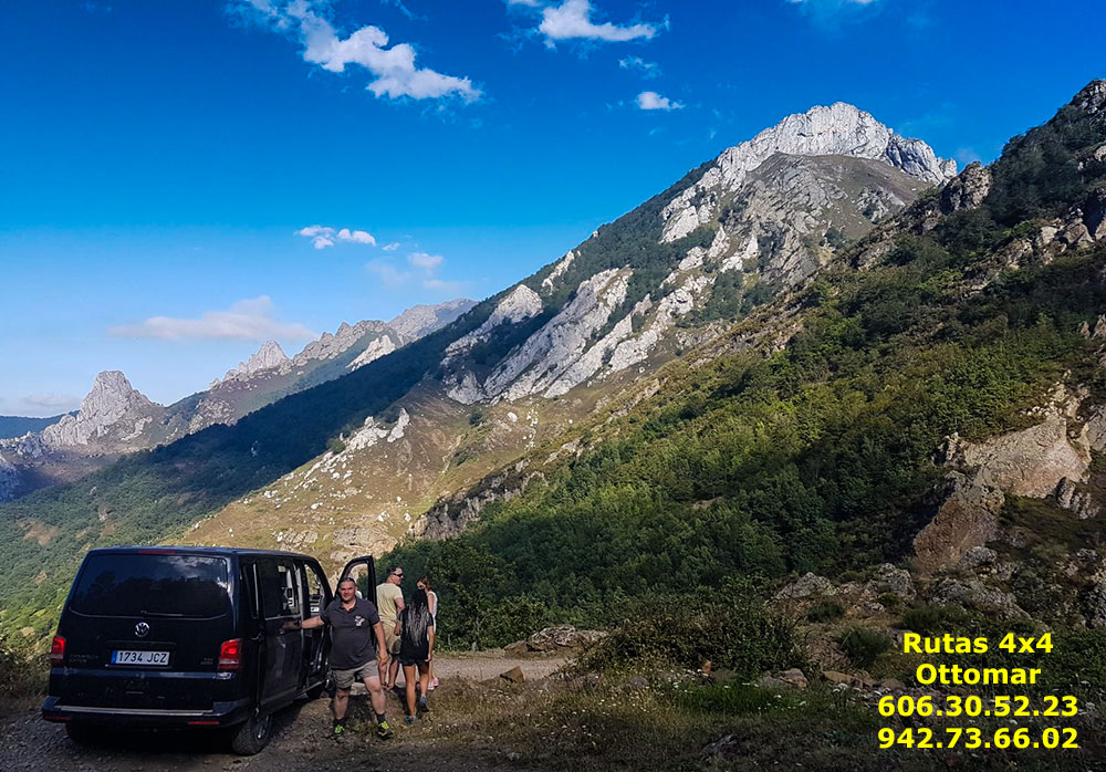 Ruta 4x4 por los Puertos de Pineda. Del Parque Nacional de Picos de Europa al Parque Natural de Fuentes Carriondas en la Montaña Palentina, Cordillera Cantábrica