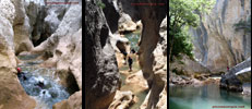 Barranco de Gorjas Negras, Sierra de Guara, Pre Pirineos de Huesca, Aragón, España