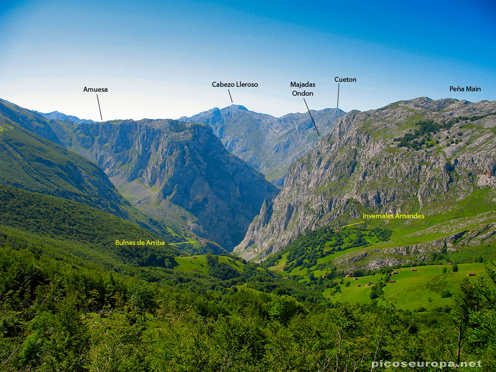 Bulnes, Asturias, Parque Nacional de los Picos de Europa