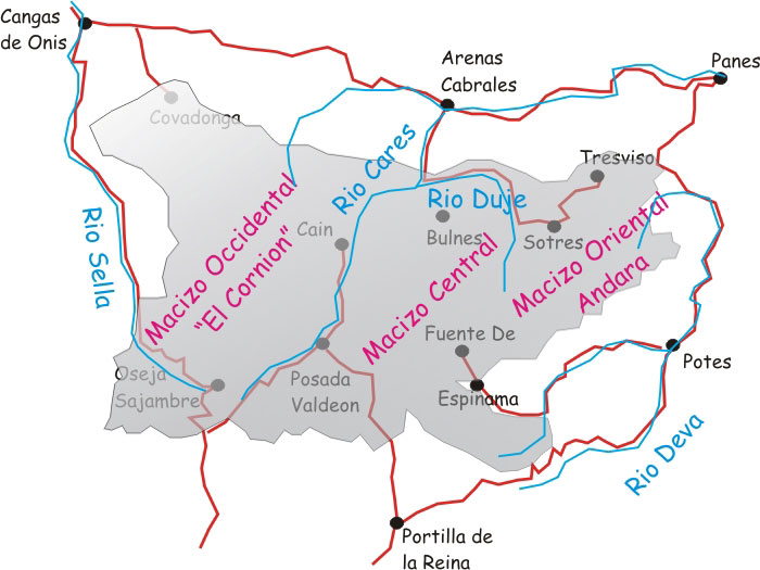 plano Picos de Europa