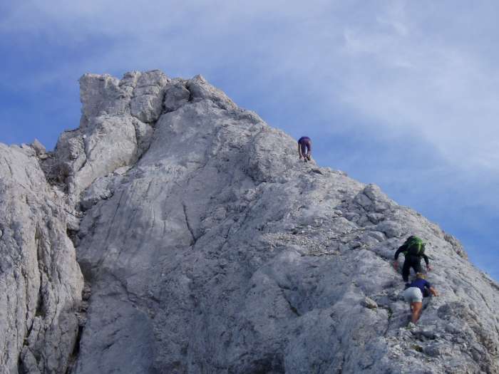 Foto: Arista cimera del Pico de Cabrones