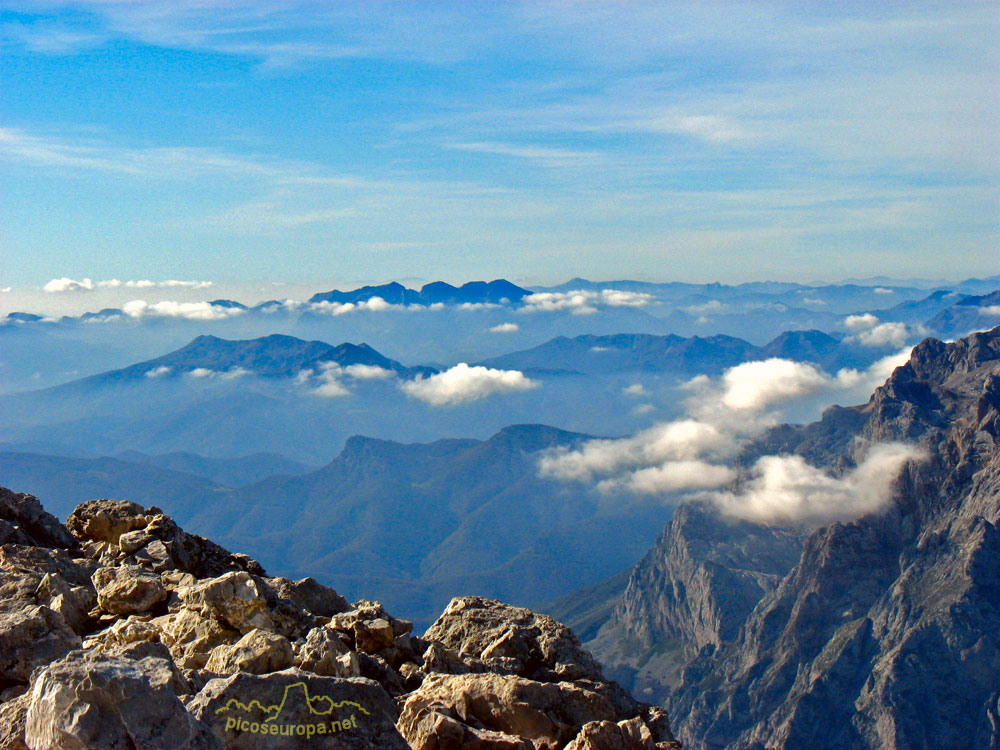 Fotografia tomada desde la cumbre del Pico de Cabrones