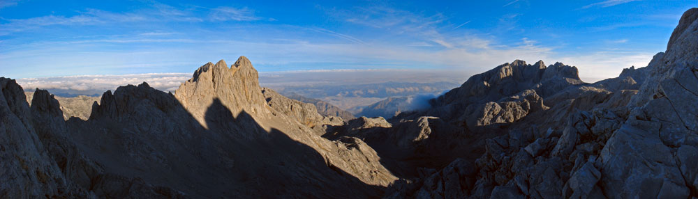 Fotografia tomada desde la Arista Nor-Oeste del Pico de Cabrones