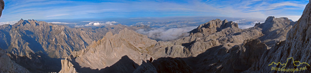 Fotografia tomada desde la Arista Nor-Oeste del Pico de Cabrones