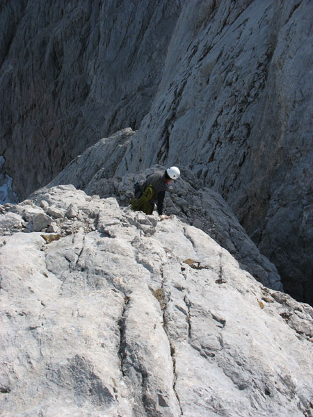 Foto: Arista cimera del Pico de Cabrones