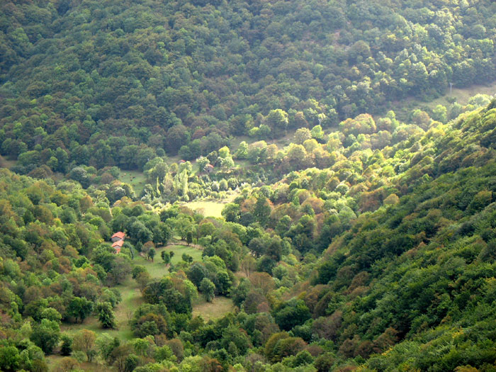 El valle de Cain a Cordiñanes y las majadas situadas en la parte baja de la canal de Capozo, León, España, lugares con encanto