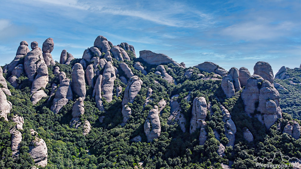 Foto: Agulles de Montserrat, Catalunya