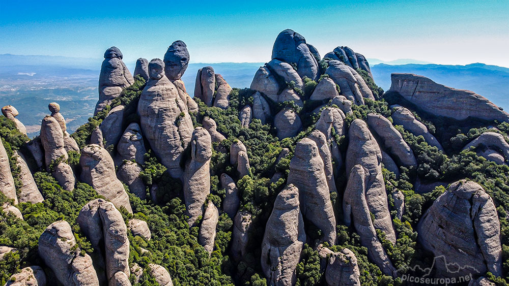 Foto: Agulles de Montserrat, Catalunya