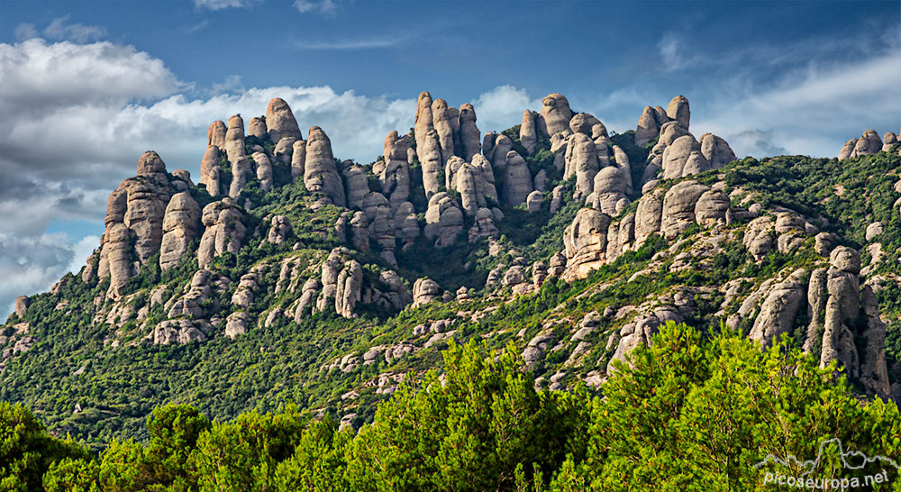 Foto: Agulles de Montserrat, Catalunya