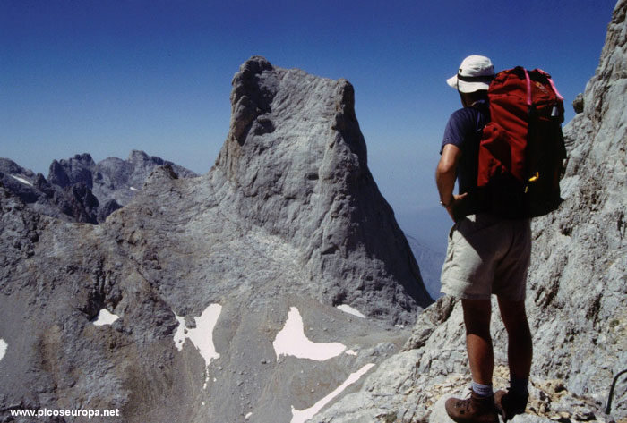 Pico de Urriellu desde Collada Bonita, Picos de Europa