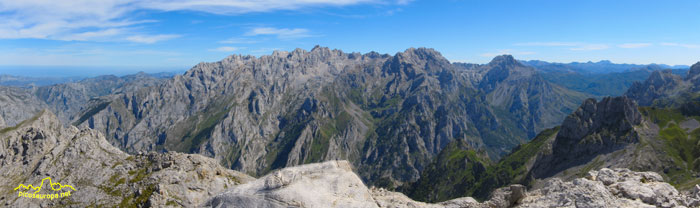 Un mundo de canales verticales que trepan hacia las cumbres