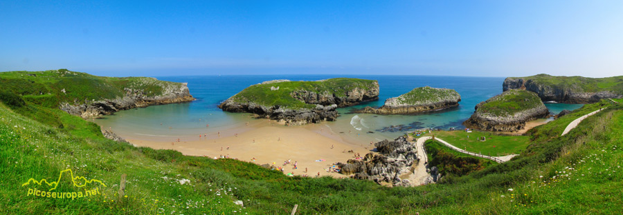 Playa de Cue, Concejo de Llanes, Asturias