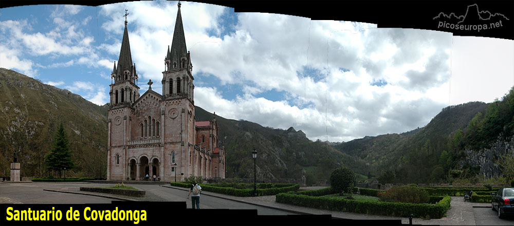 Basílica Santuario de Covadonga, Asturias, España, lugares con encanto