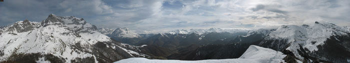 Panorámica desde el Pico Abedular