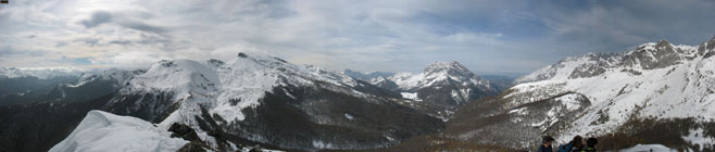 Panorámica desde el Pico Abedular