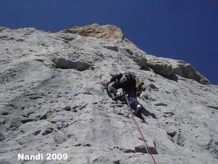 4¦ tirada de la vìa Cepeda al Picu de Urriellu (Naranjo de Bulnes)