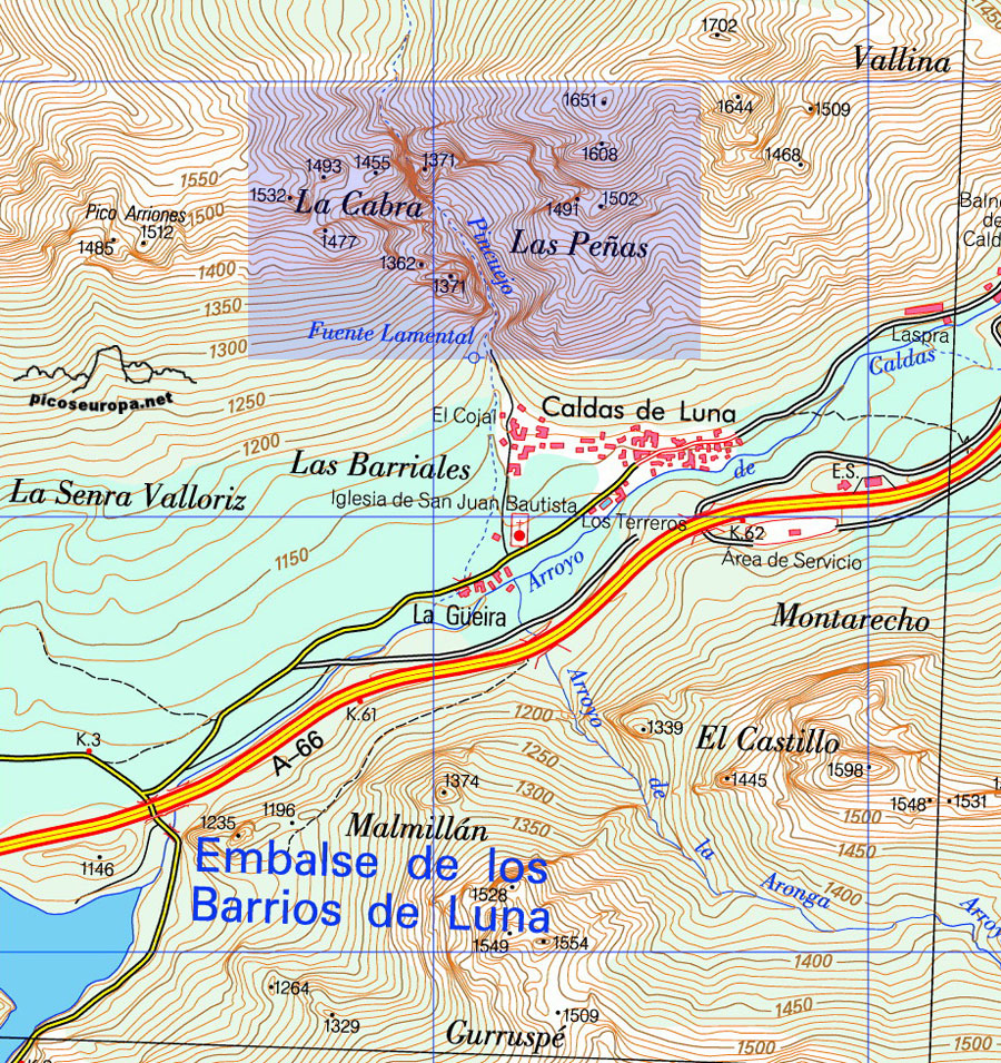 Pincuejo en la Cabra, Las Peñas. Cordillera Cantabrica, León