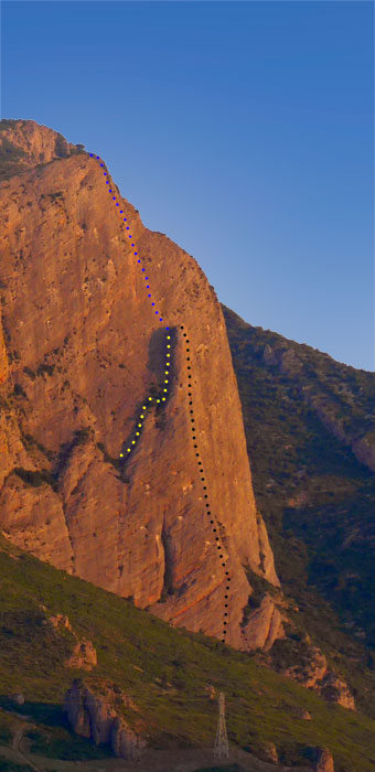 Espolón del Gállego, Peña Rueba, Murillo de Gállego, Pre Pirineos de Zaragoza, Aragón