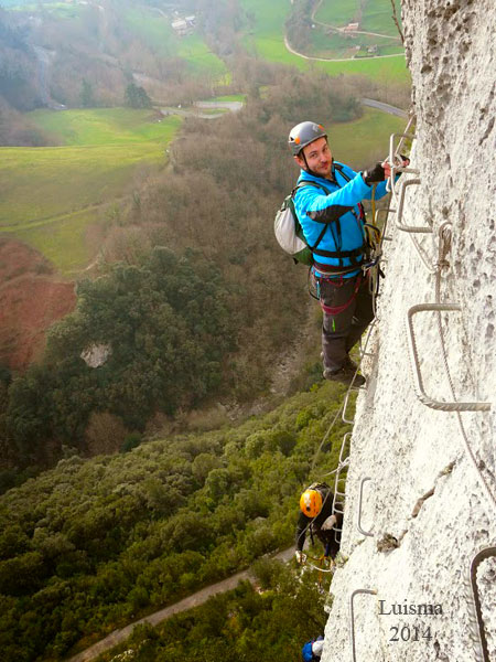 Ferrata El Caliz, Ramales de la Victoria, Cantabria