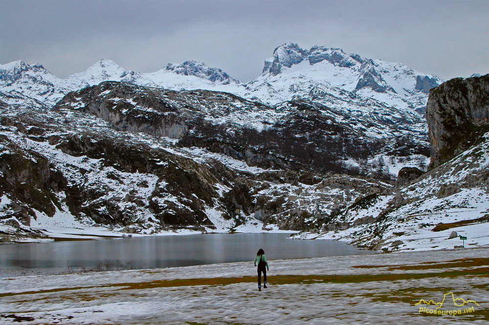 Foto: Lago de la Ercina, Lagos de Covadonga, Parque Nacional de Picos de Europa, Asturias