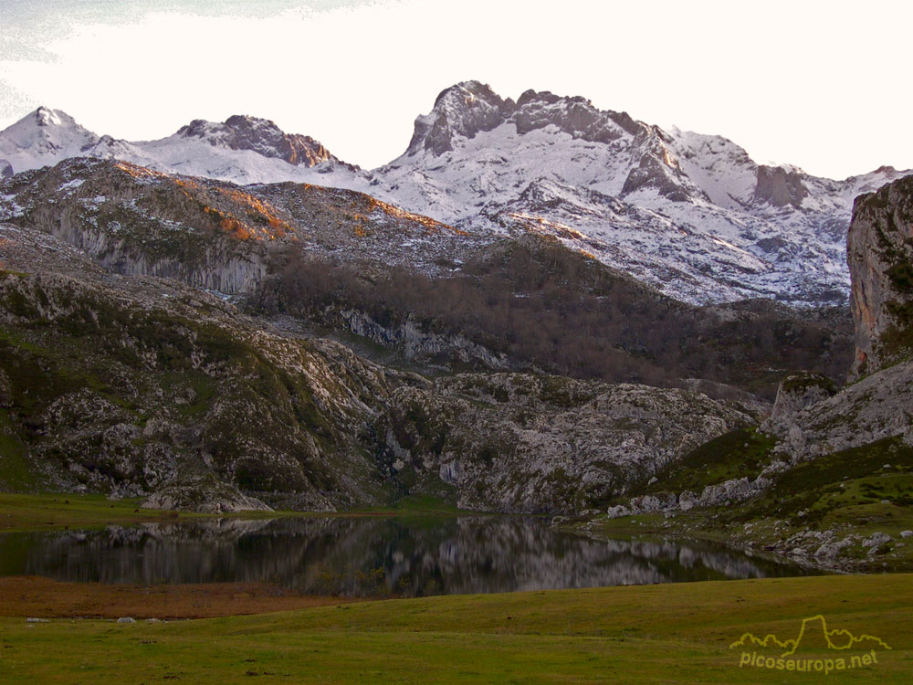 Foto: Lago de la Ercina, Lagos de Covadonga, Parque Nacional de Picos de Europa, Asturias
