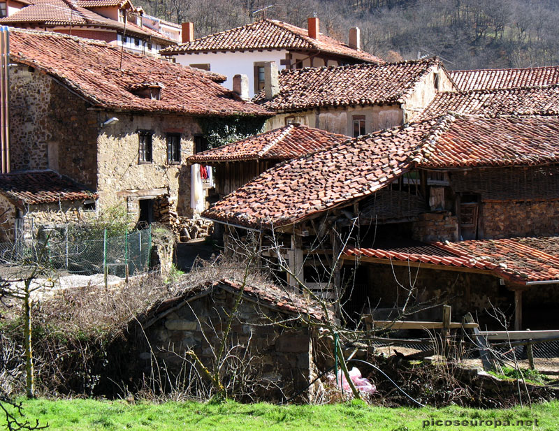 Espinama en verano, Valle de Liebana, Cantabria, España