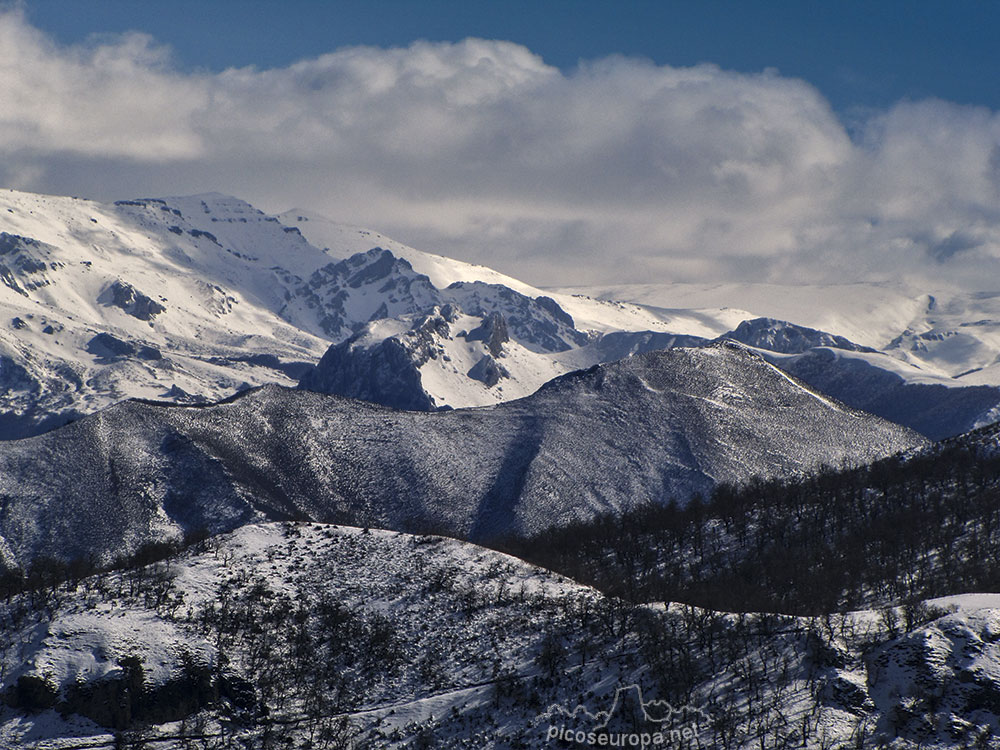 Sierra de Peña Labra desde Peña Oviedo