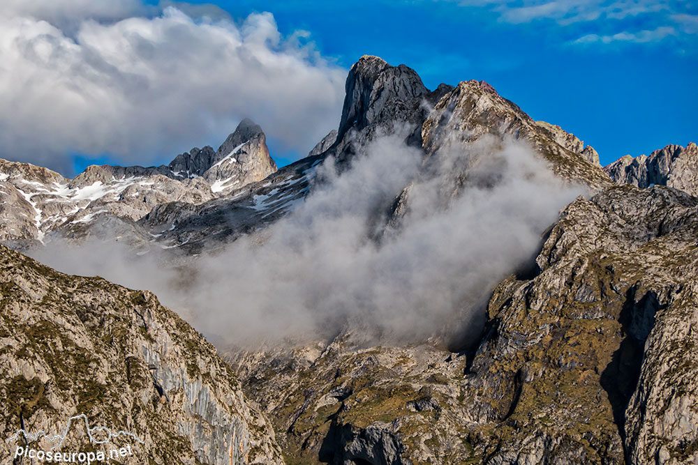 Picos de Europa desde el Collado de Angón en Amieva, Asturias