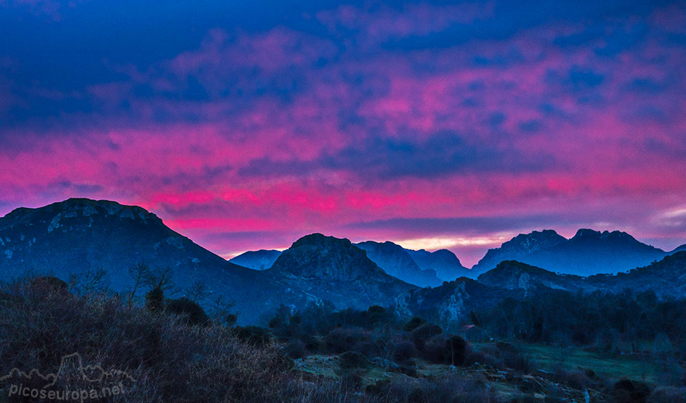 Desde el Mirador Pedro Udaondo en Asiego, Cabrales, Asturias