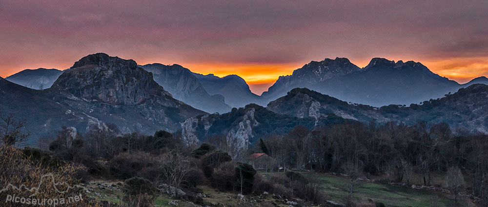 Desde el Mirador de Pedro Udaondo en Asiego, Asturias