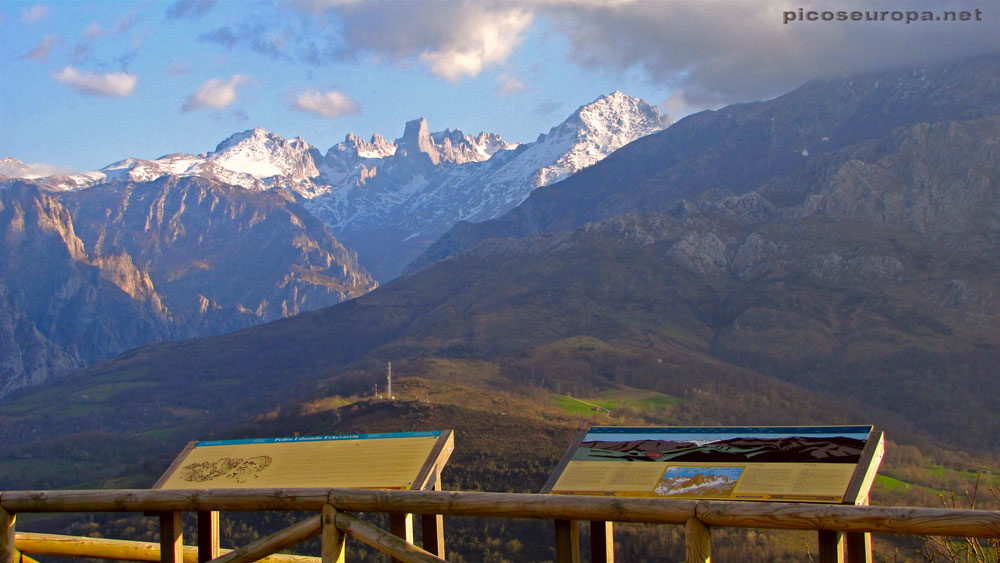 Mirador Pedro Udaondo, Asiego, Cabrales, Picos de Europa, Asturias, España. 