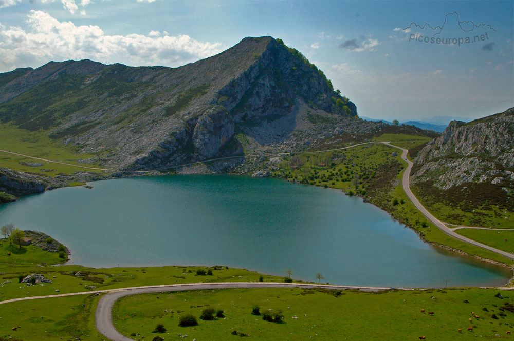 Foto: Mirador Entre Lagos en los Lagos de Covadonga, Asturias, Picos de Europa