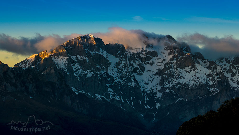 Pico Pozan, Prao Cortes, Cortes, Morra de Lechugales desde el Collado de Llesba