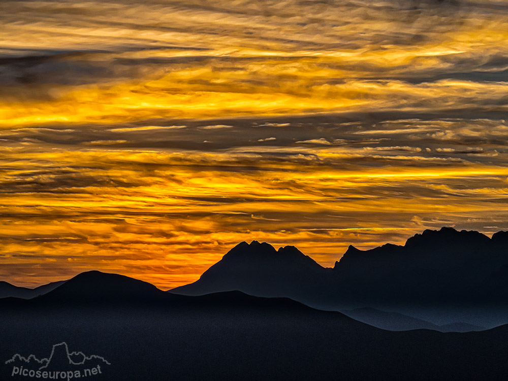 Puesta de sol desde el Mirador del Zorro