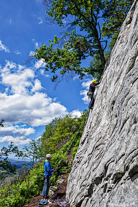 Escalada en Ametzorbe, País Vasco