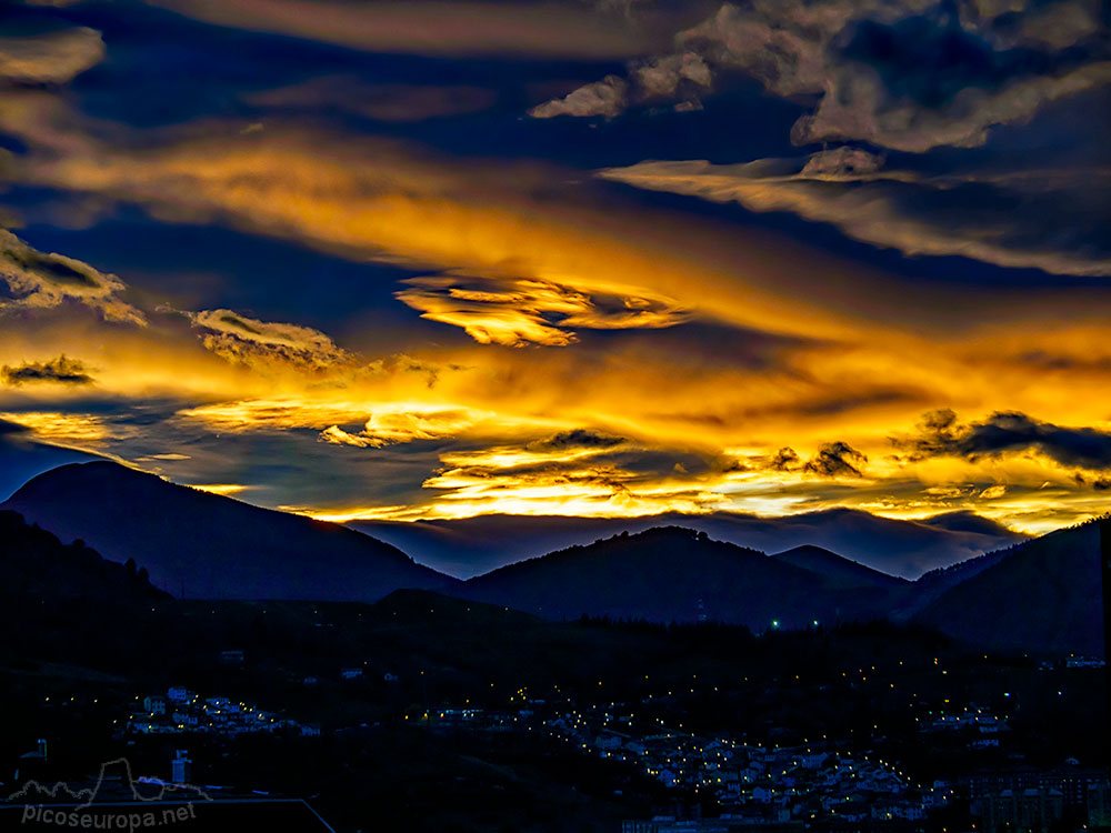 Foto: Puestas de sol desde Bilbao, Pais Vasco