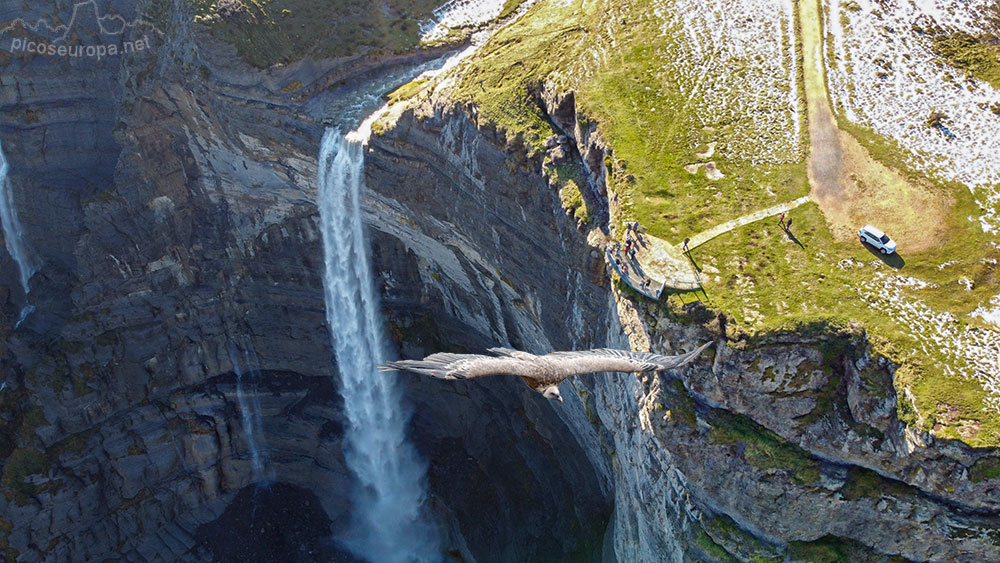 Cascada: Salto del Nervión, entre Burgos y el Pais Vasco.